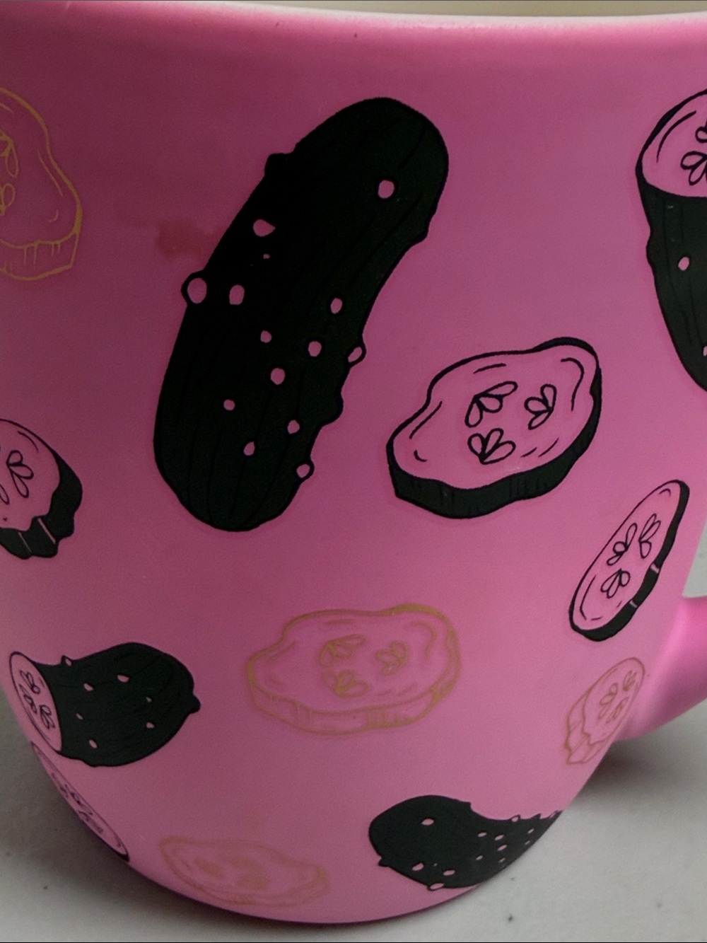 Pink Pickle Mug - Picture 6 of 6